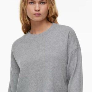 Aritzia - TNA Waffle-knit Long-sleeved